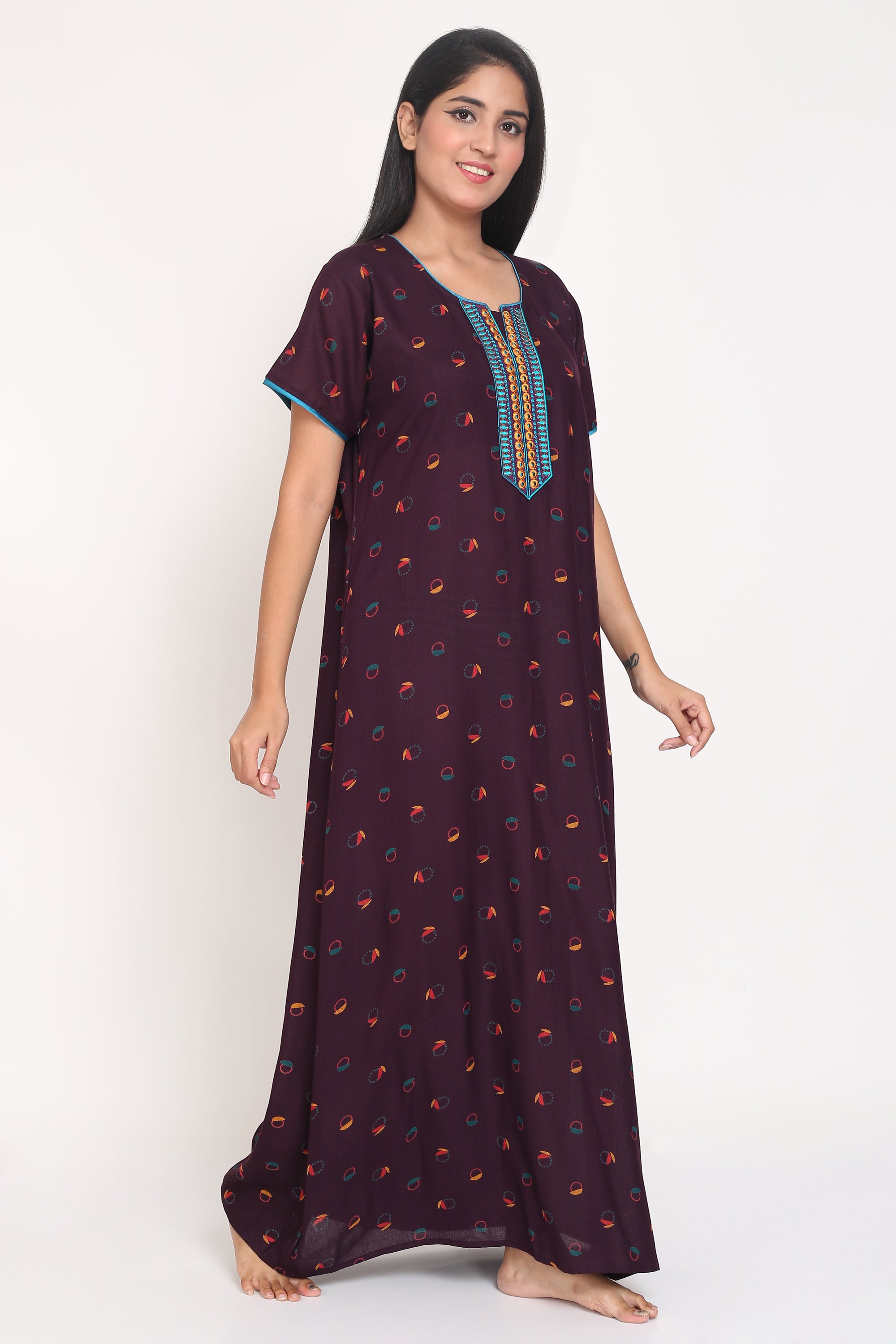 Cotton nighties 2024 in flipkart