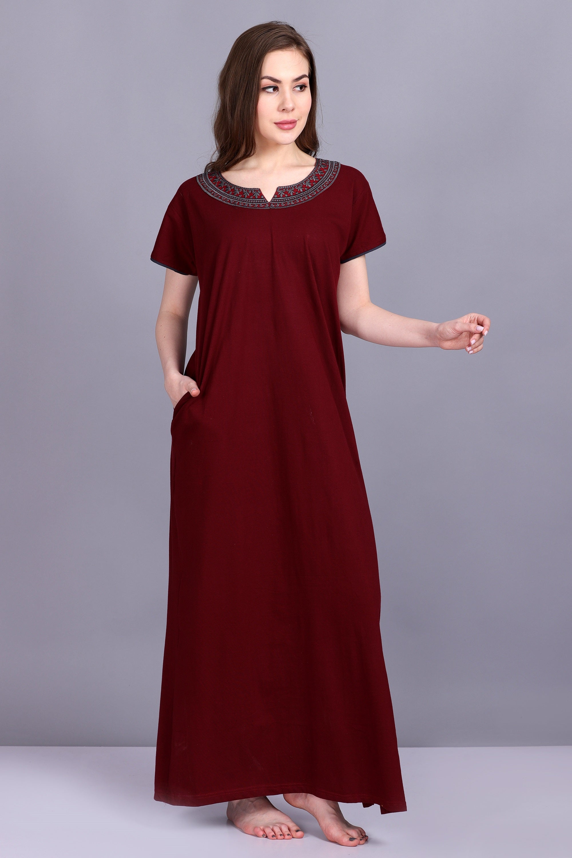 kaftan style gown nighty ready to wear collection kaftan gown nightdress  collection